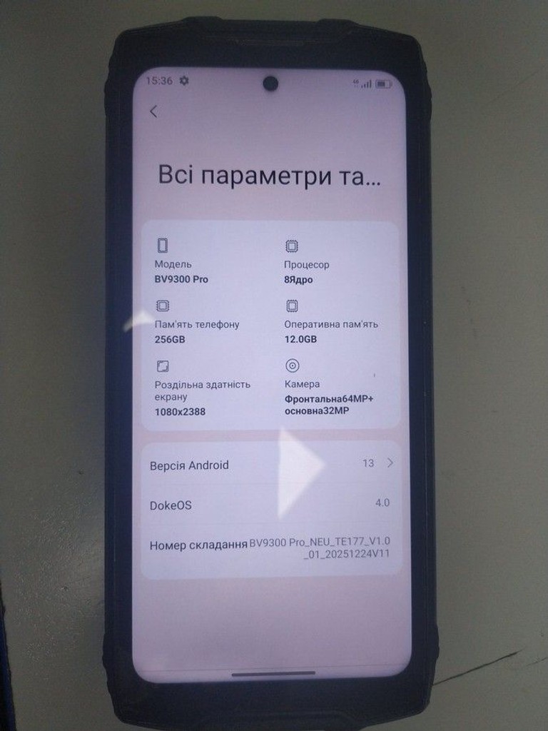 Дешево Blackview BV9300 Pro 12/256GB Black з ломбарду