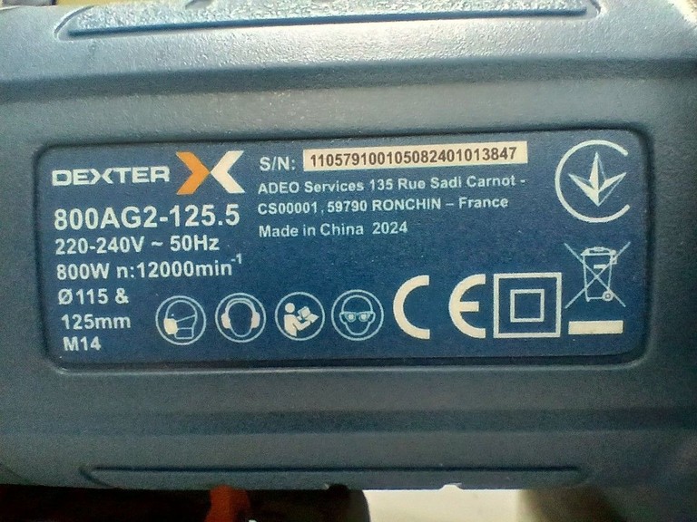 Оголошення Dexter 800ag2-125.5 Б/У