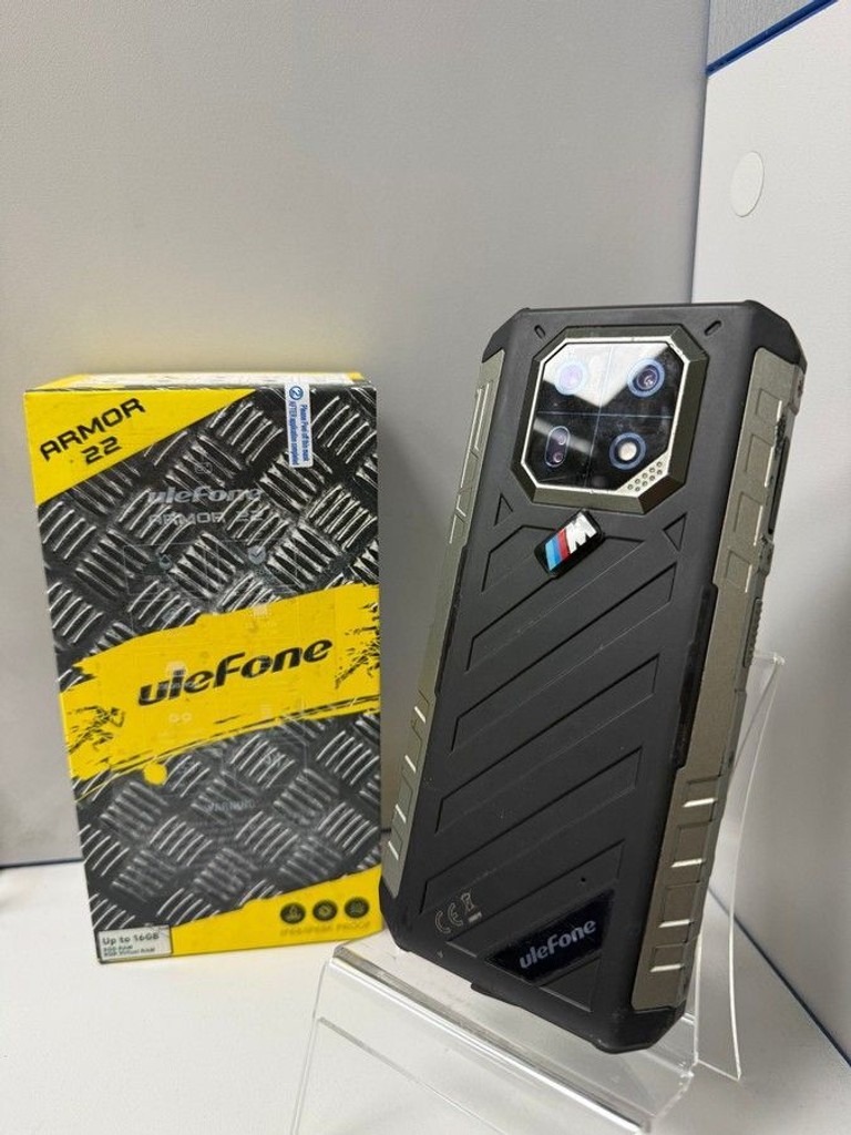 Дешиво Ulefone Armor 22 8/256GB Black с ломбарда