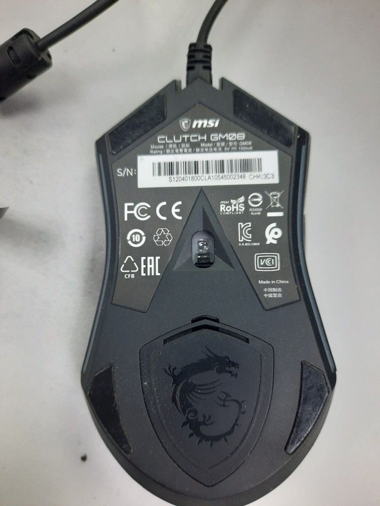 Оголошення Msi clutch gm08 gaming Б/У