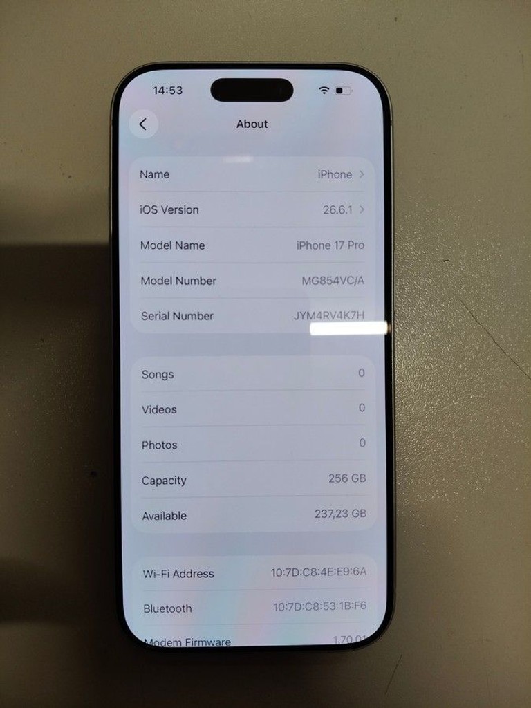 Распродажа Apple iPhone 17 Pro 256GB eSIM Cosmic Orange (MG7L4), продавец Техноскарб
