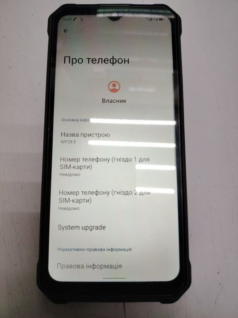 Оголошення Oukitel WP28E 4/64GB Black Б/У