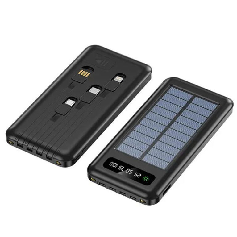 Power Bank Solar Smart 1015 зарядний пристрій на сонячній батареї 20000mAh з індикатором заряду 