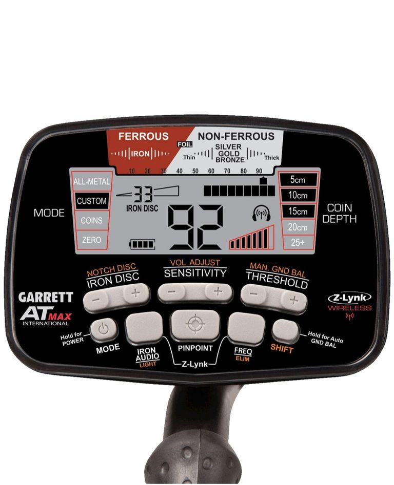 Оголошення Garrett AT Max International + Pro-Pointer AT Z-Lynk  Б/У