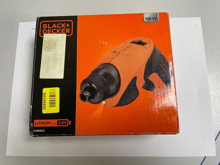 Купить Black&Decker cs 3651lc + зп Б/У