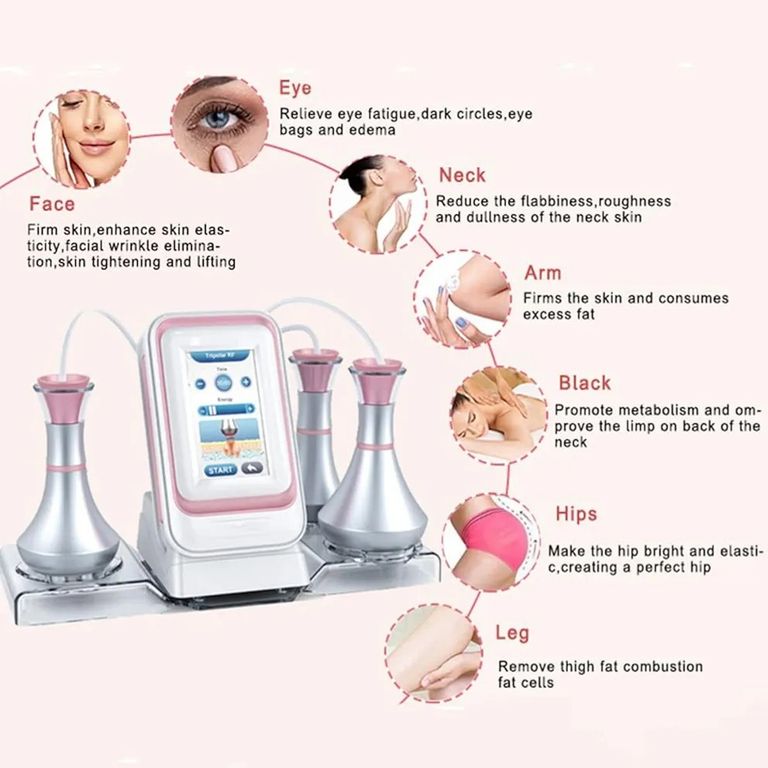 Ультразвукова кавітаційна машина OSMARI 80K, 4-в-1 радіочастотна ультразвукова машина для формування Код:null. Зображення 7