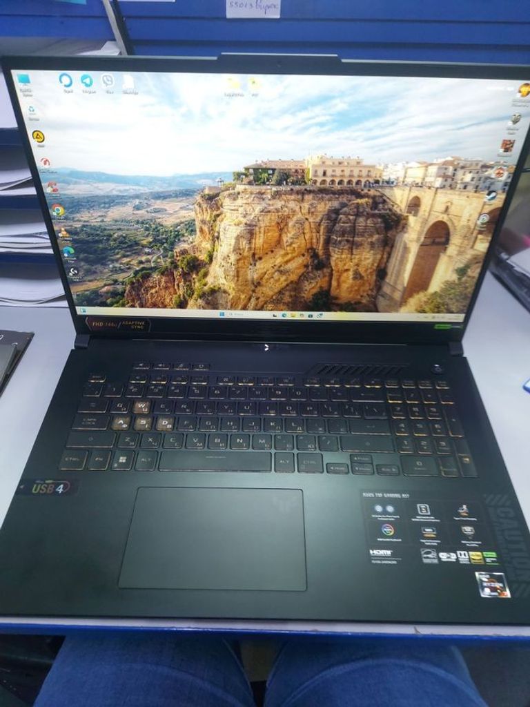 Купити Asus 16/ryzen 7 7735hs ddr5/16gb ddr5/hdd *відсутній/ssd 512 gb/geforce rtx4060 8gb Б/У
