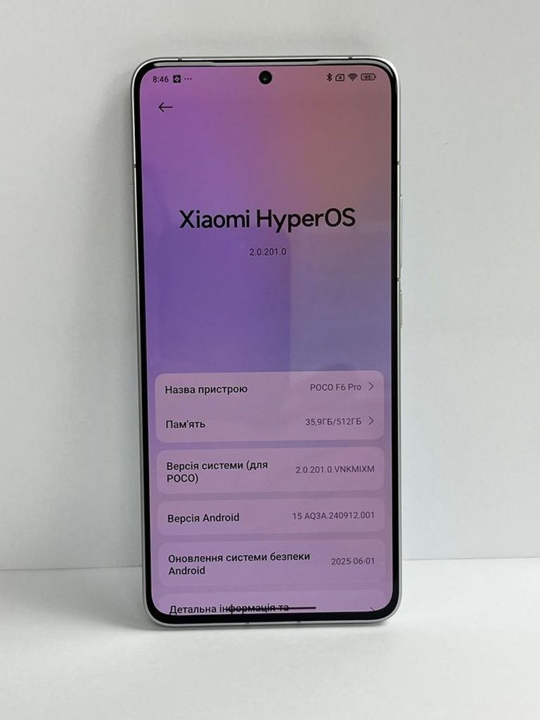 Оголошення Xiaomi POCO F6 Pro 12/512GB Black Б/У