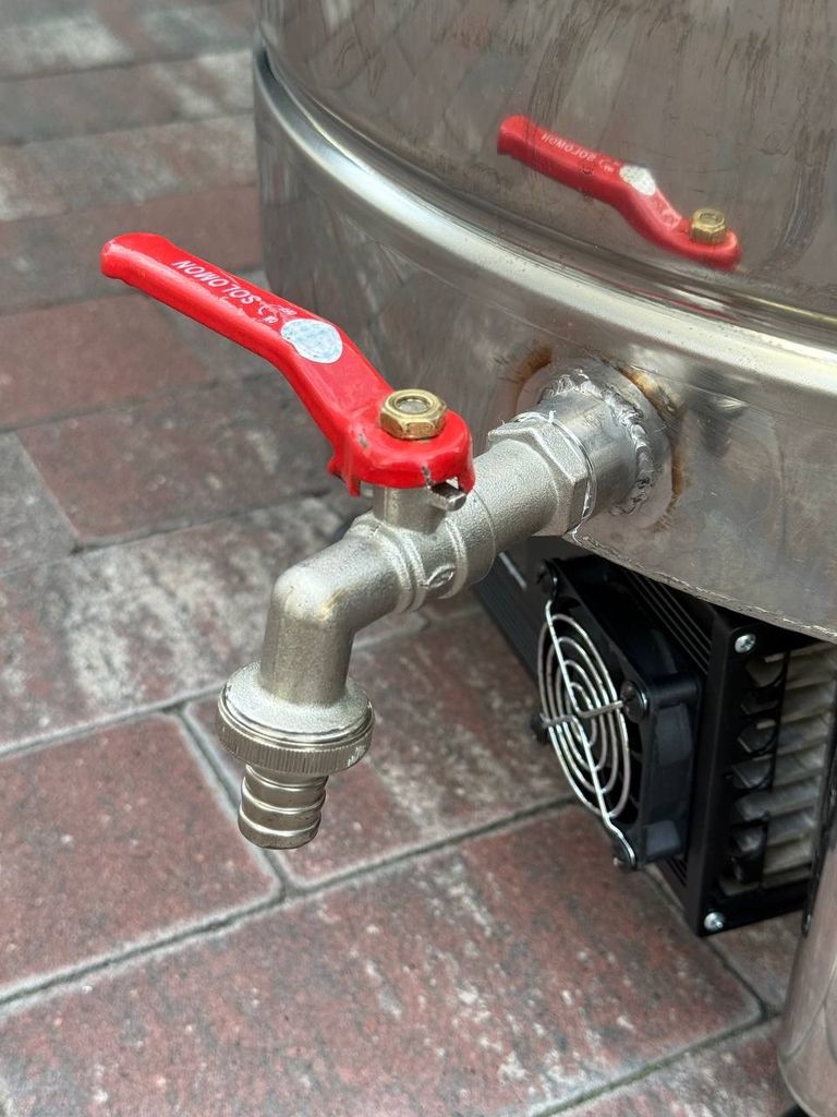 Пивоварня автоматична 100 літрів з фальшдном Код:null. Зображення 5