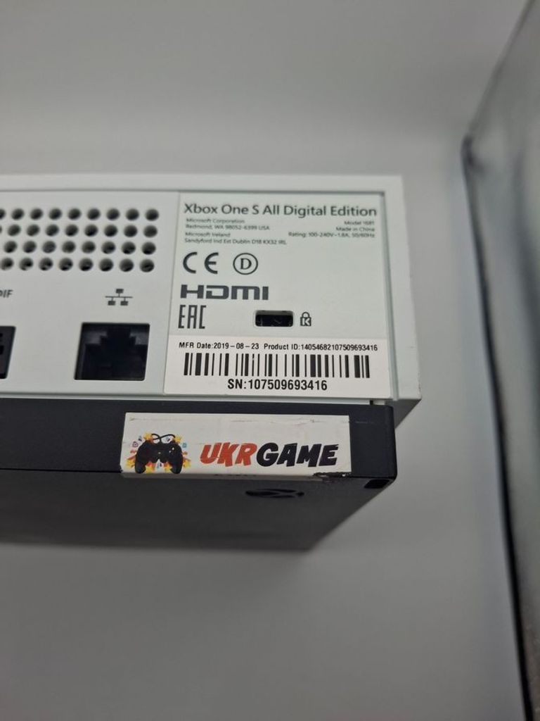 Оголошення Microsoft Xbox One S 1TB Б/У