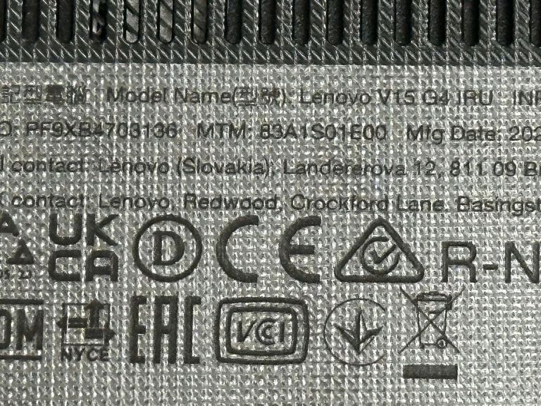 Lenovo 15/core i3-1315u ddr5/8gb ddr4/hdd *відсутній/ssd 128 gb/*інтегрована Код:01-200750018. Зображення 7