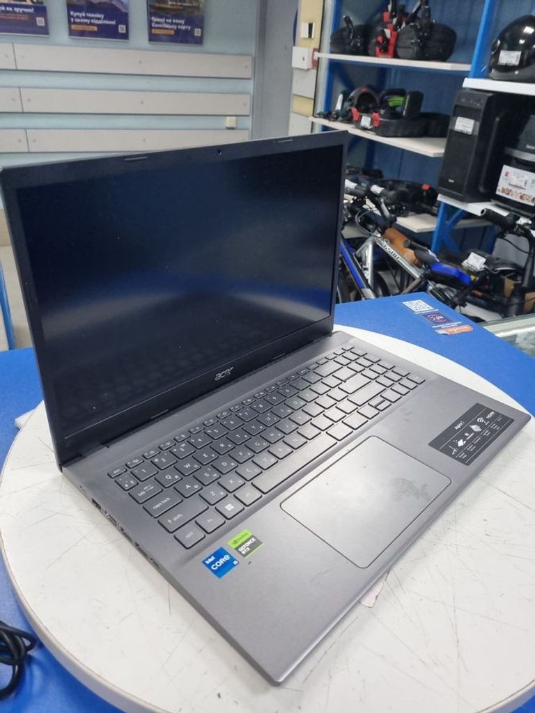 Оголошення Acer 15/core i5-1235u ddr5/16gb ddr5/ssd 512 gb/geforce rtx2050 4gb Б/У