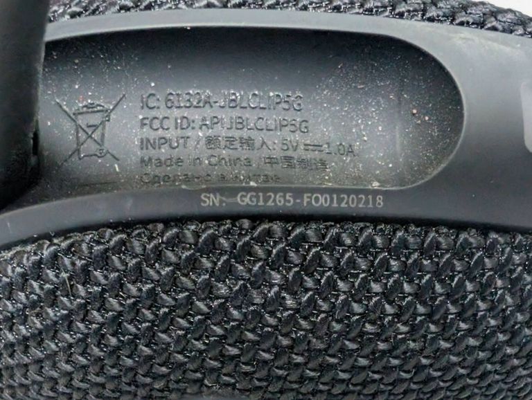 Розпродаж Jbl Clip 5 Black (JBLCLIP5BLK), продавець Техноскарб