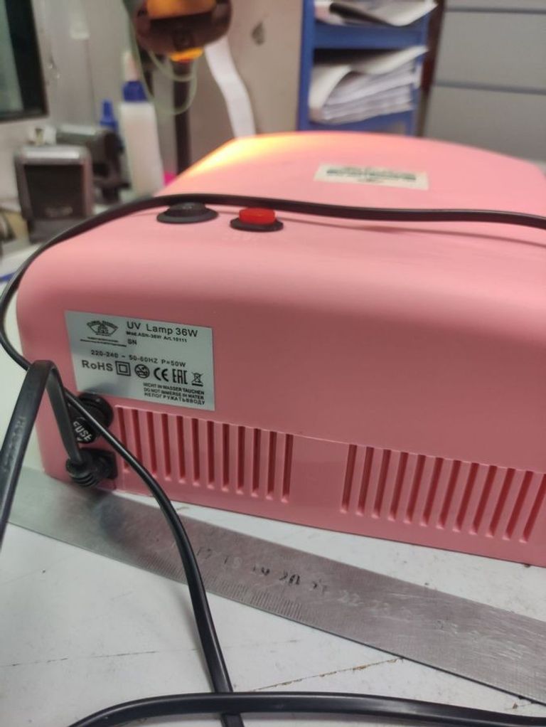 Купить Uv Lamp new-818 red Б/У