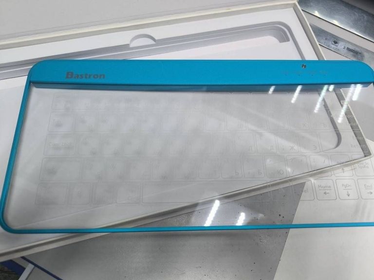 Оголошення Bastron b9 wireless glass keyboard Б/У