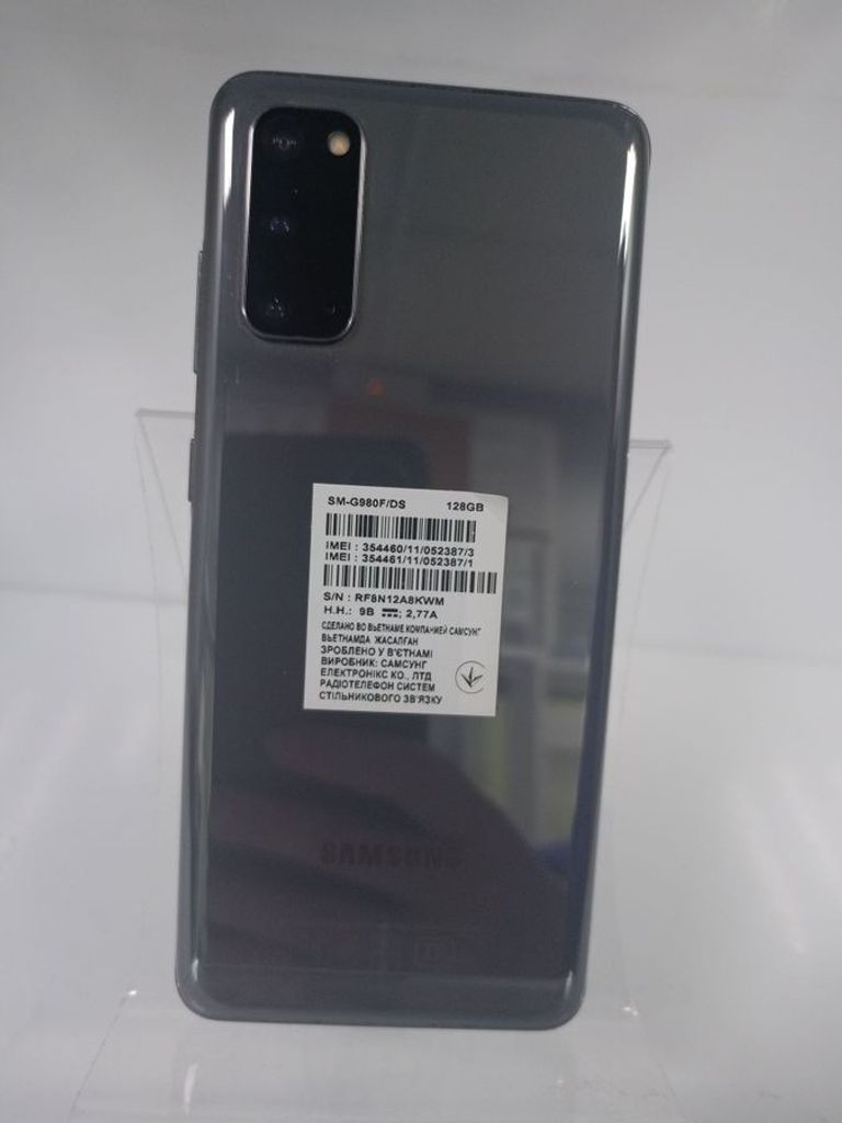 Объявление Samsung galaxy s20 sm-g980f 8/128gb Б/У