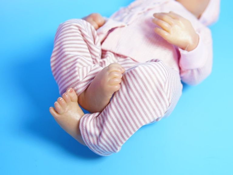 JIZHI Reborn - 17-дюймові м'які ляльки-новонароджені, ляльки-сплячі дівчатка з одягом та іграшковими аксесуар Код:null. Изображение 7