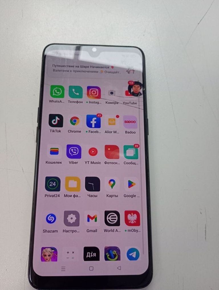 Дешиво OPPO A91 8/128GB Black с ломбарда