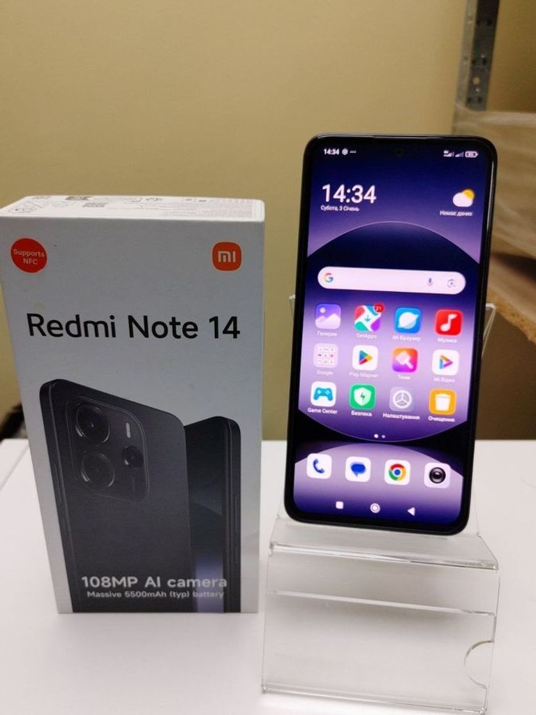 Купити Xiaomi redmi note 14 8/256gb Б/У