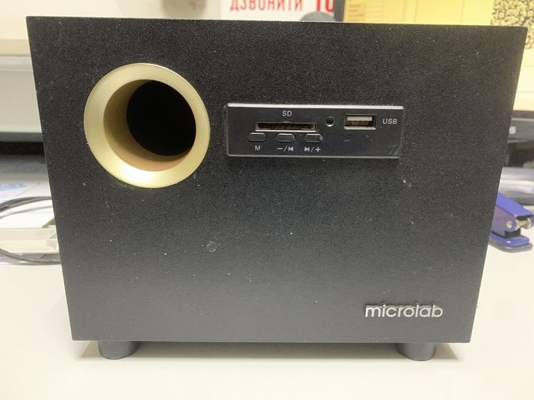 Оголошення Microlab M-105R Black Б/У