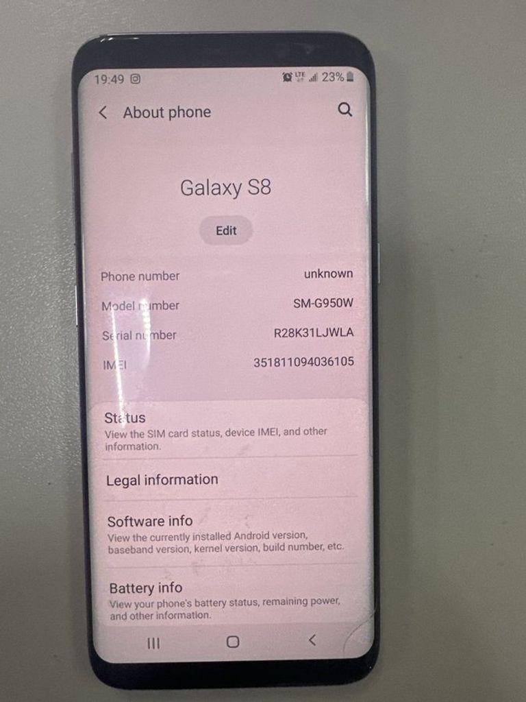 Купити Samsung g950 galaxy s8 4/64gb Б/У