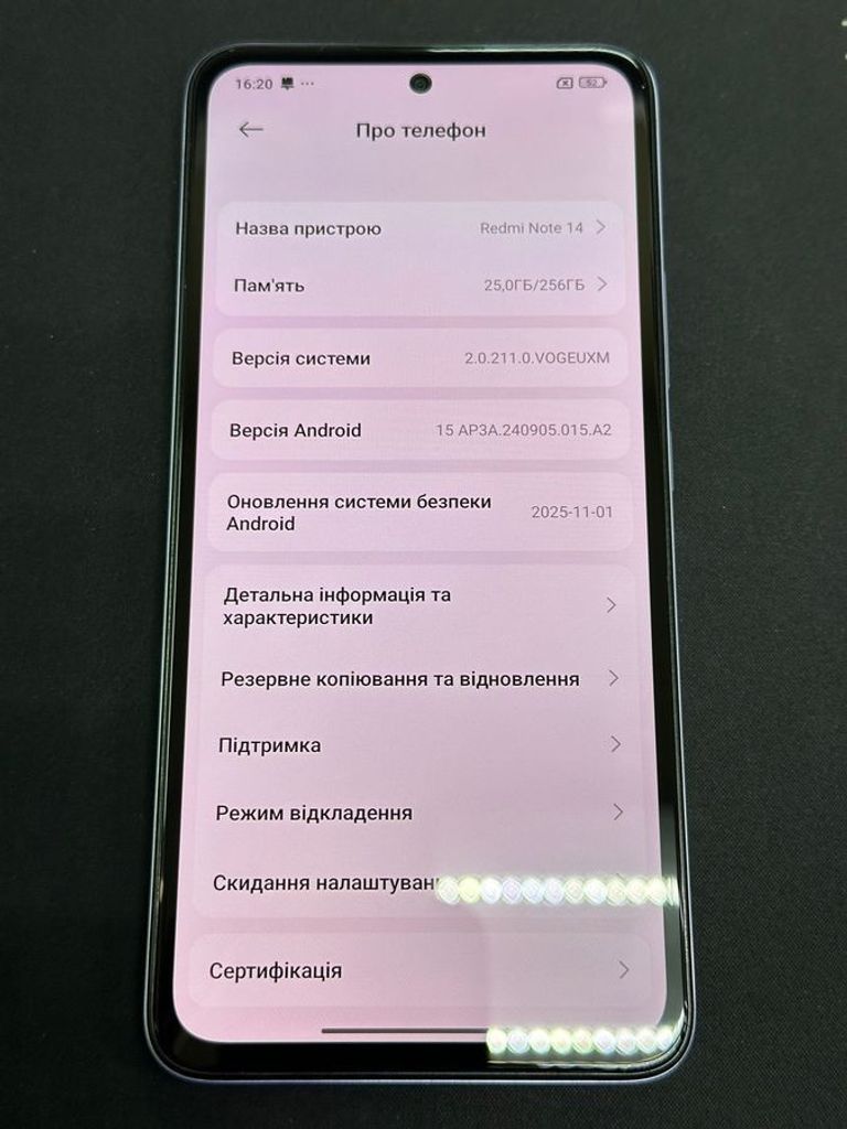 Xiaomi redmi note 14 8/256gb Код:01-200865483. Зображення 6