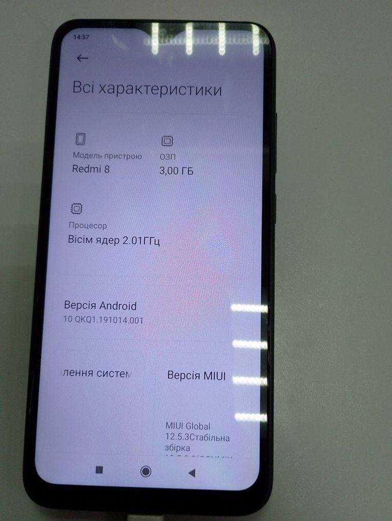 Оголошення Xiaomi Redmi 8 3/32GB Blue Б/У