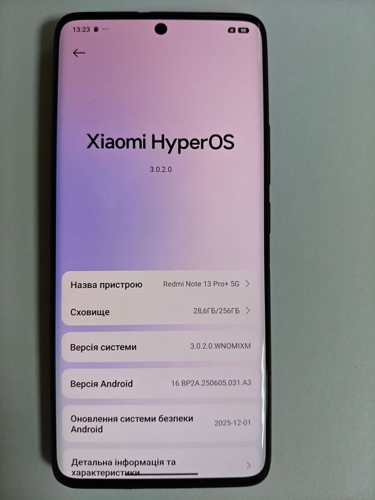 Xiaomi redmi note 13 pro+ 8/256gb Код:01-200888911. Изображение 7