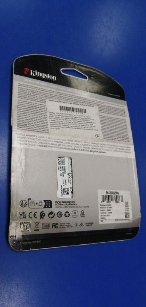 Объявление Kingston kc600 256 gb Б/У