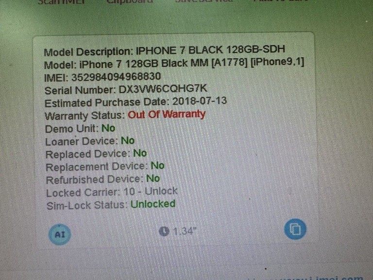Дешево Apple iphone 7 128gb з ломбарду