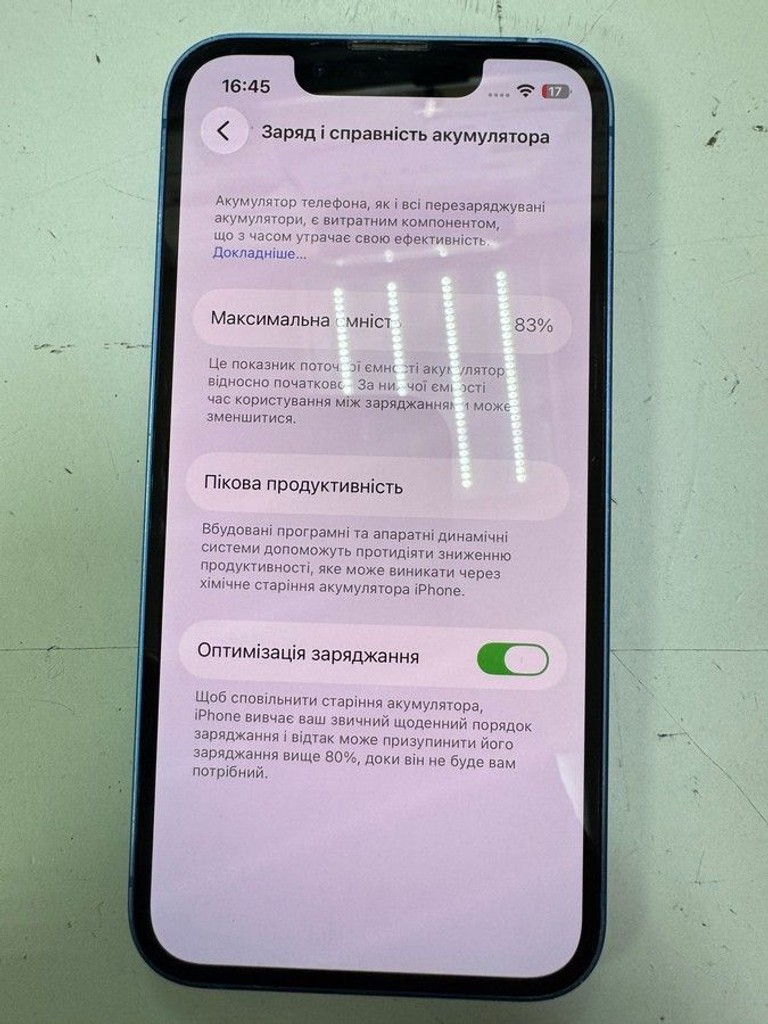 Оголошення Apple iphone 13 mini 128gb Б/У