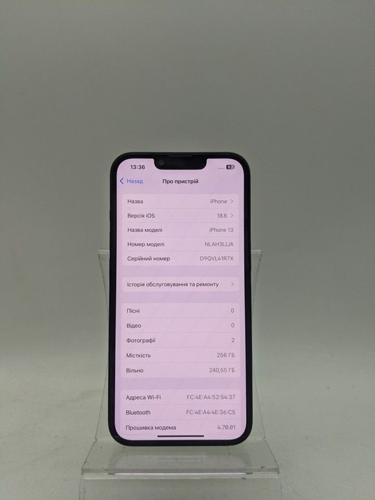 Apple iphone 13 256gb Код:01-200938347. Зображення 5