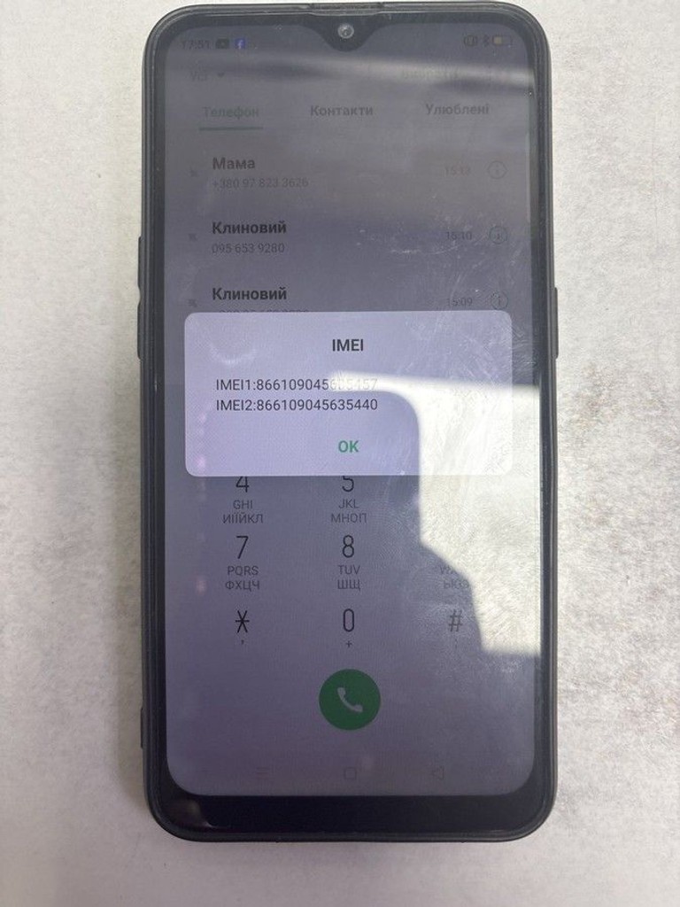 Дешиво OPPO A12 4/64GB Blue с ломбарда