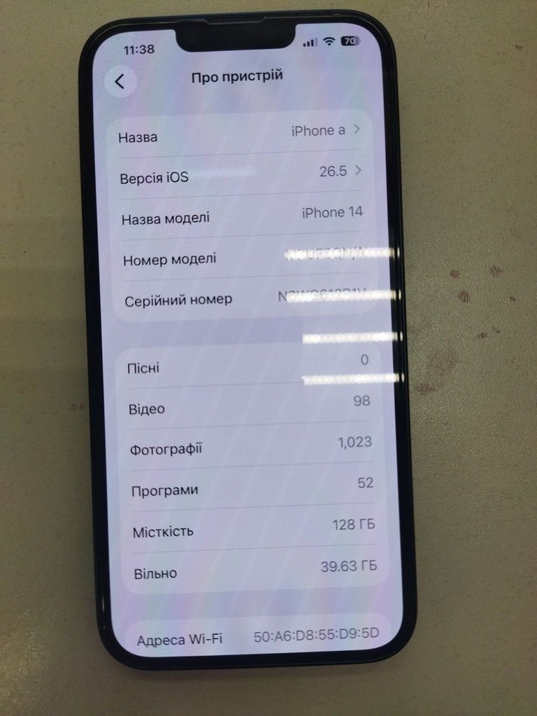 Купить Apple iphone 14 128gb Б/У