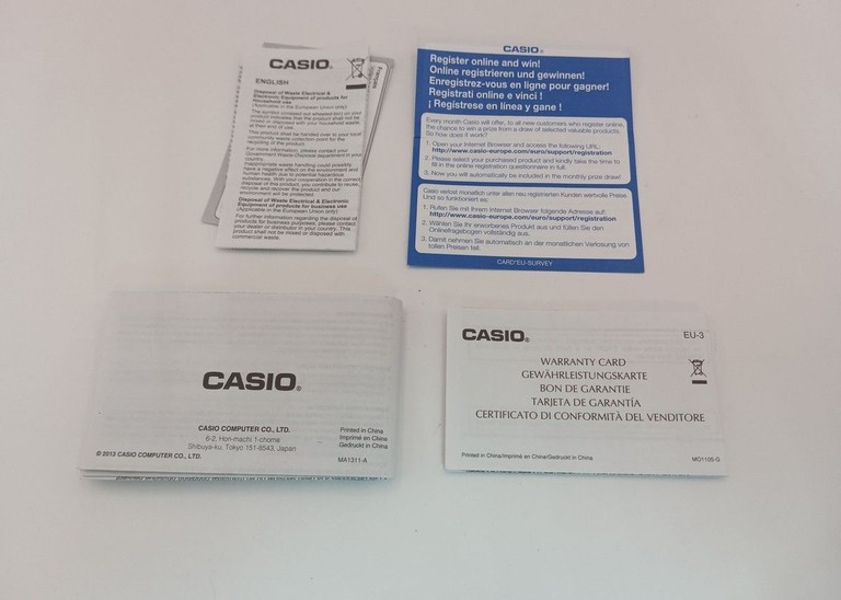 Casio efr - 101l Код:01-201012439. Изображение 7