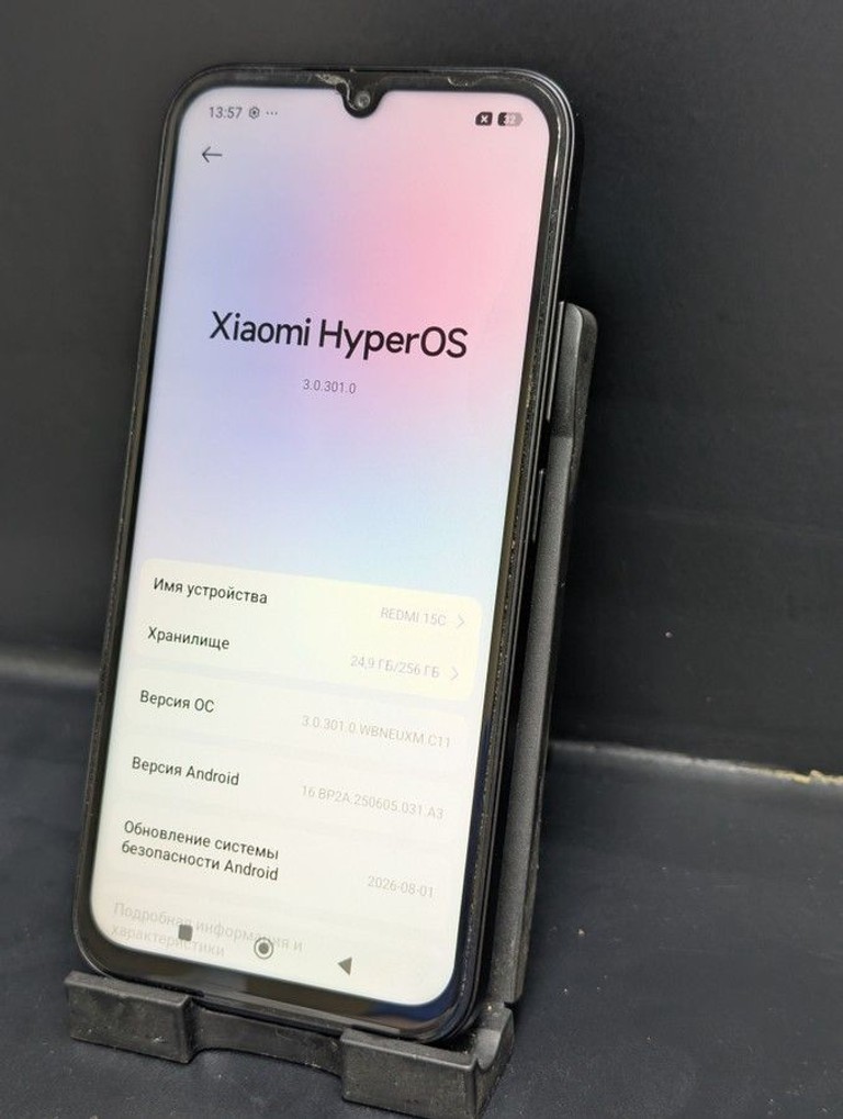 Оголошення Xiaomi redmi 15c 4g 4/256gb Б/У