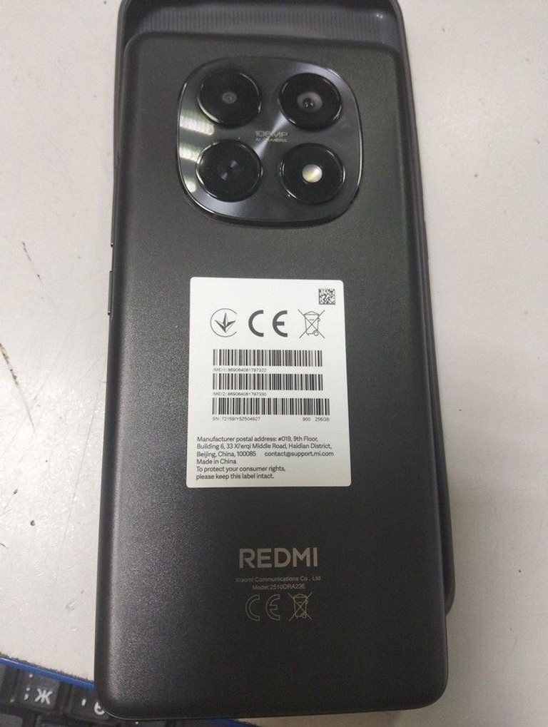 Купить Xiaomi Redmi Note 15 4G 8/256GB Black Б/У