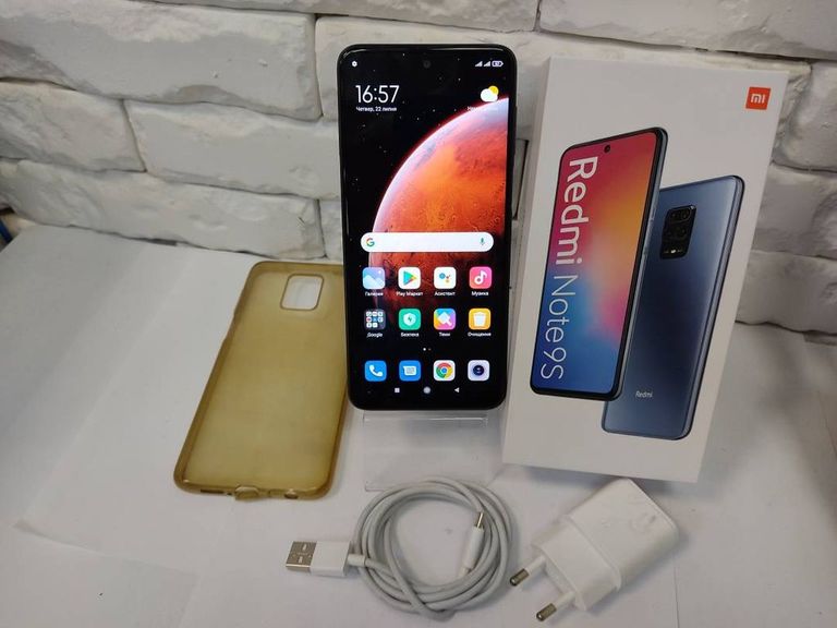 Купить Xiaomi Redmi Note 9S 6/128GB Blue Б/У