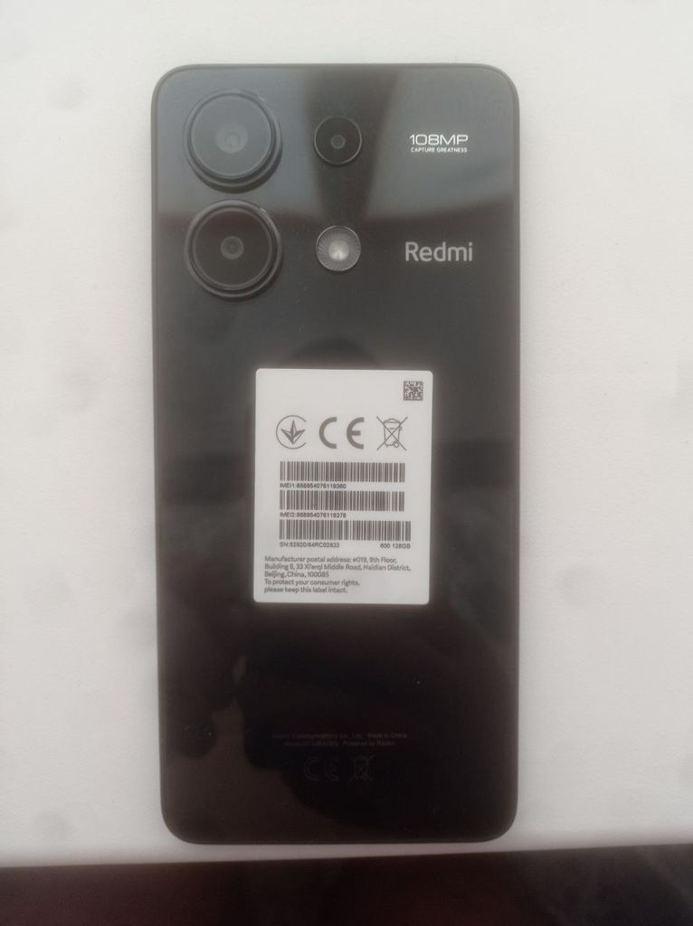 Xiaomi Redmi Note 13 4G 6/128GB Midnight Black