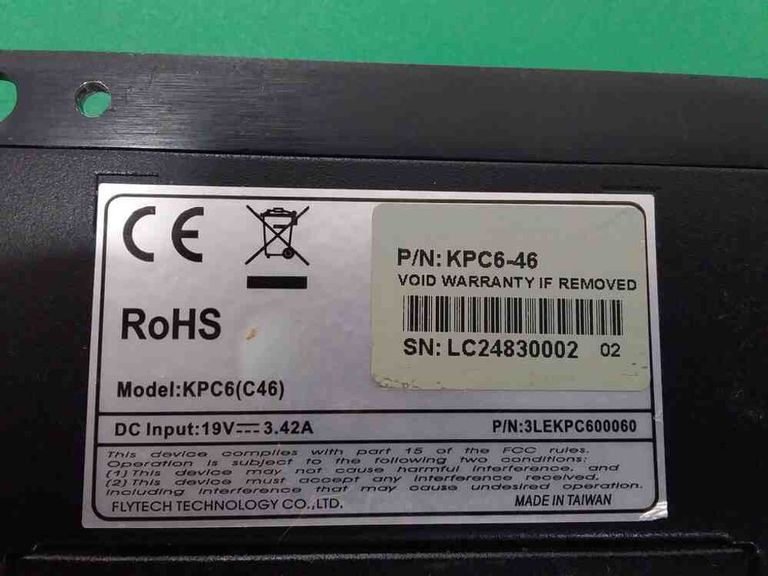 Flytech KPC6 (C46 Intel Atom D525 Dual Core 1.8GHz Fanless 1GB 250GB) Код:2000001009284. Изображение 4