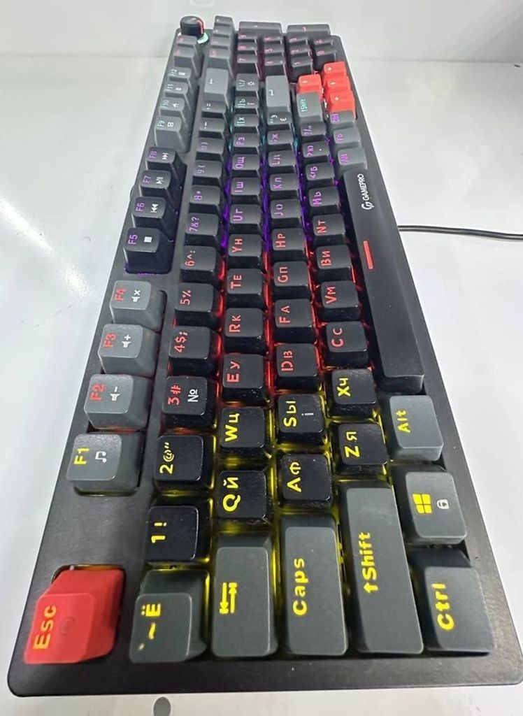 Объявление Gamepro MK120 Red Switch USB Black (MK120R) Б/У