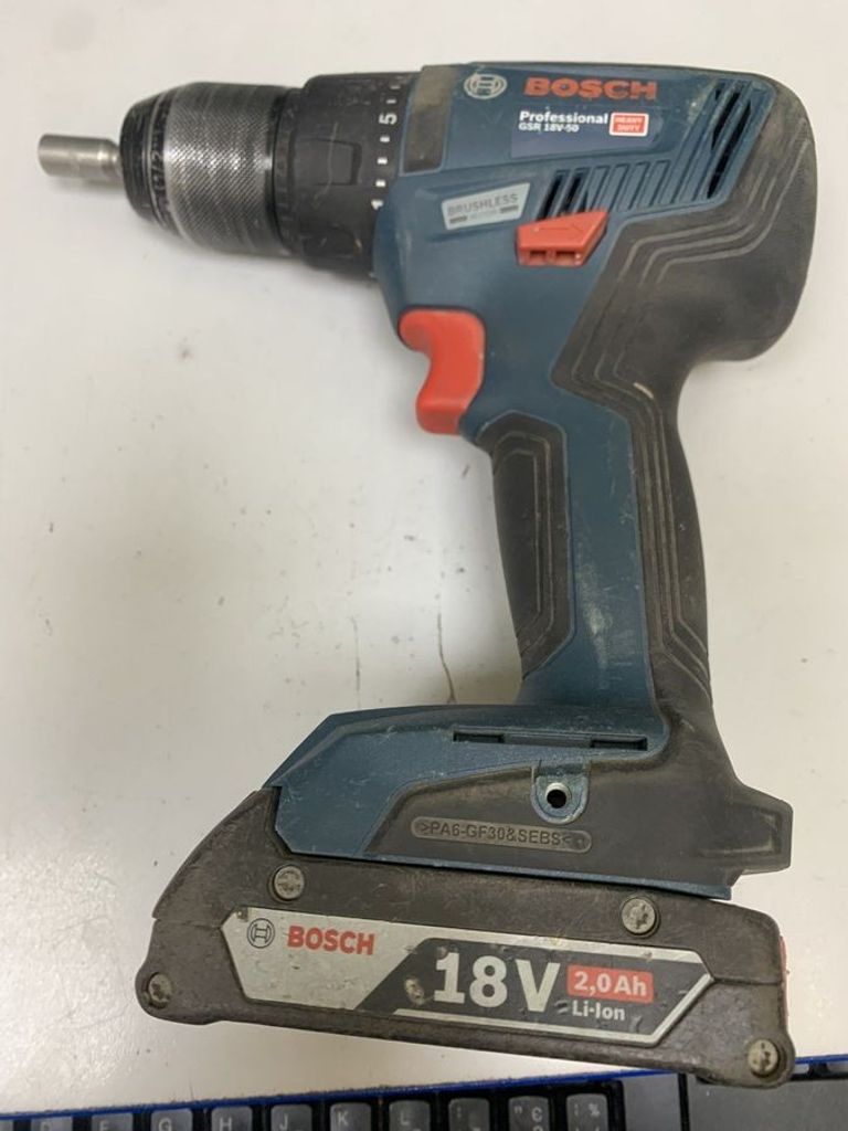 Купити Bosch gsr 18v-50 1акб 2ah зп Б/У