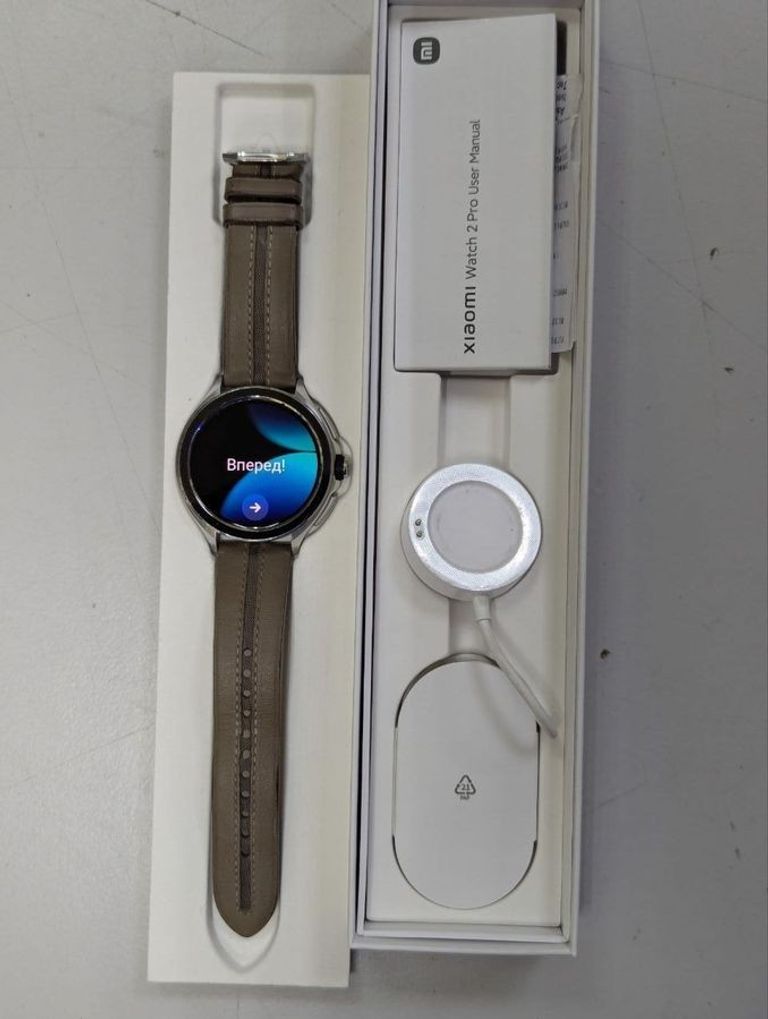Купить Xiaomi watch 2 pro bluetooth case with leather strap Б/У