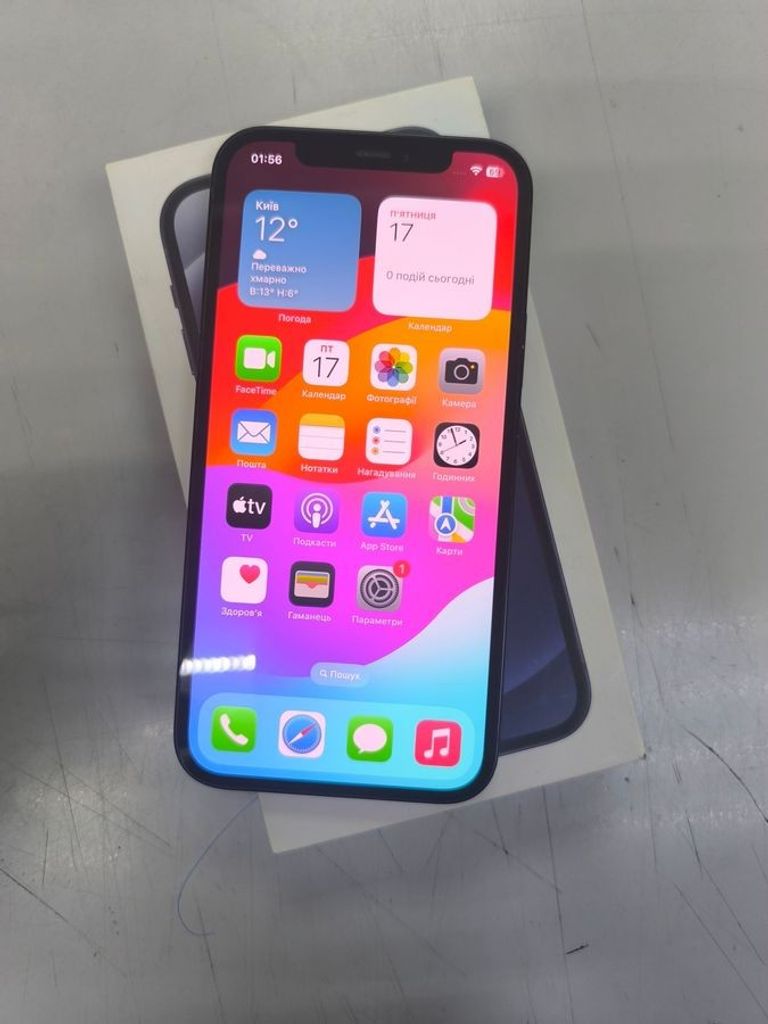 Купити Apple iPhone 12 64GB Black (MGJ53/MGH63) Б/У