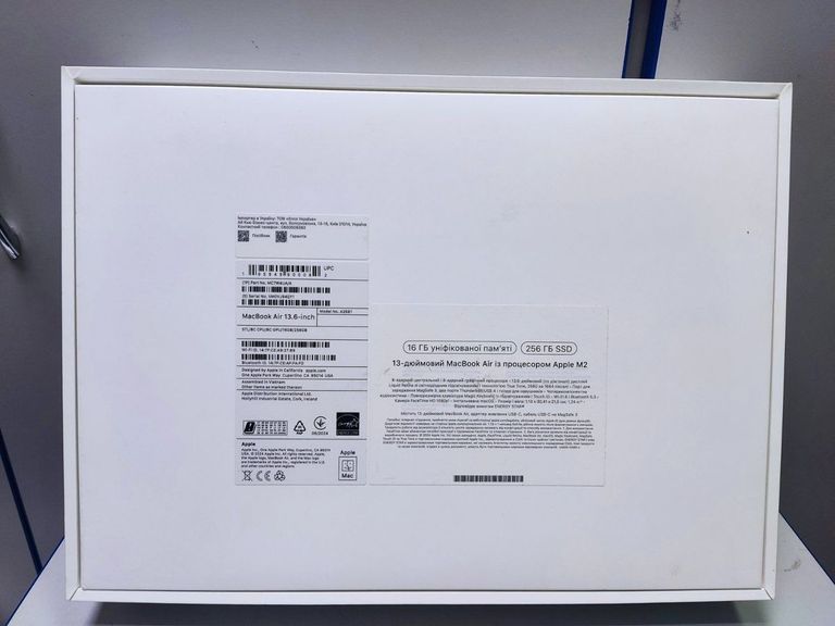 Apple MacBook Air 13,6" M2 Silver 2022 (Z15X0005K) Код:01-200775443. Изображение 15