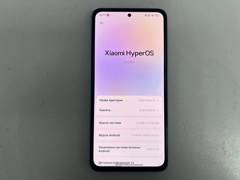 Xiaomi Redmi Note 14 8/256GB Ocean Blue Код:01-200795860. Зображення 9