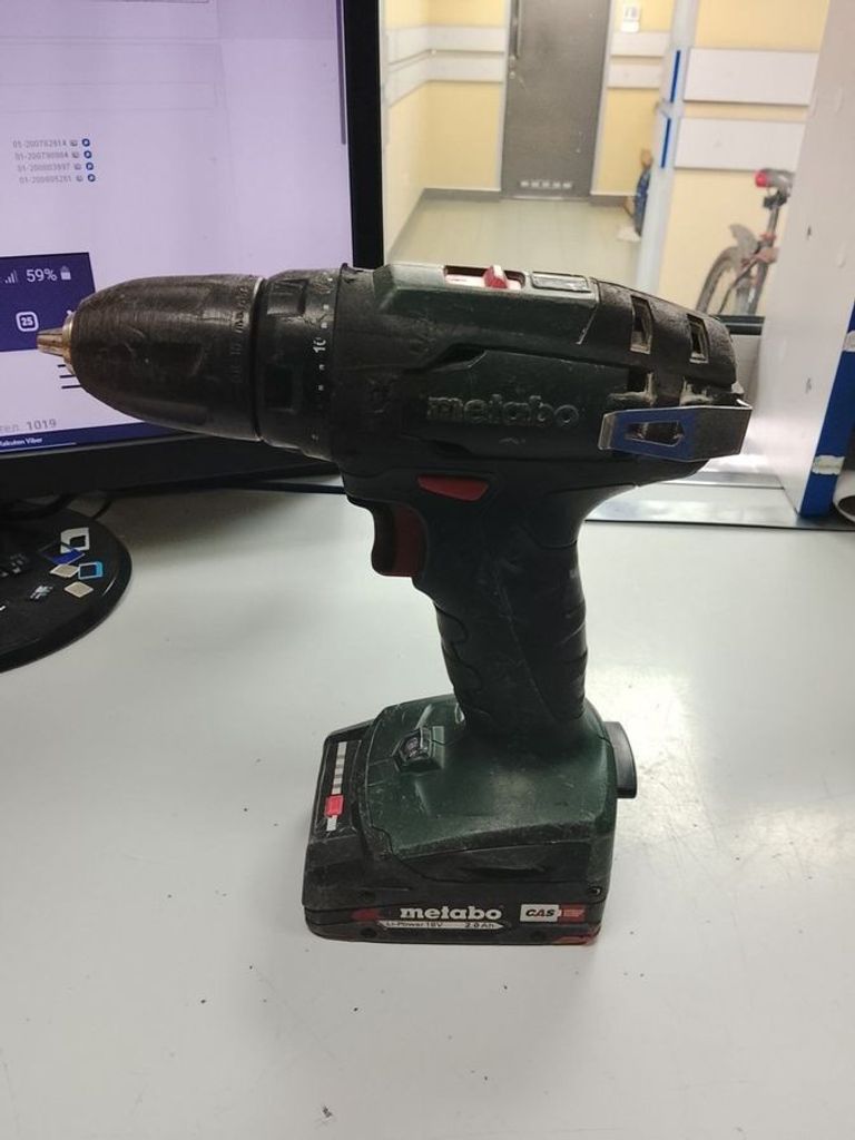 Купить Metabo bs18l/bs18l/3акб 2ah18v/зп Б/У