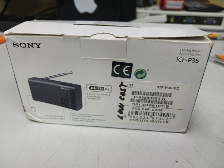 Оголошення Sony ICF-P36 Б/У