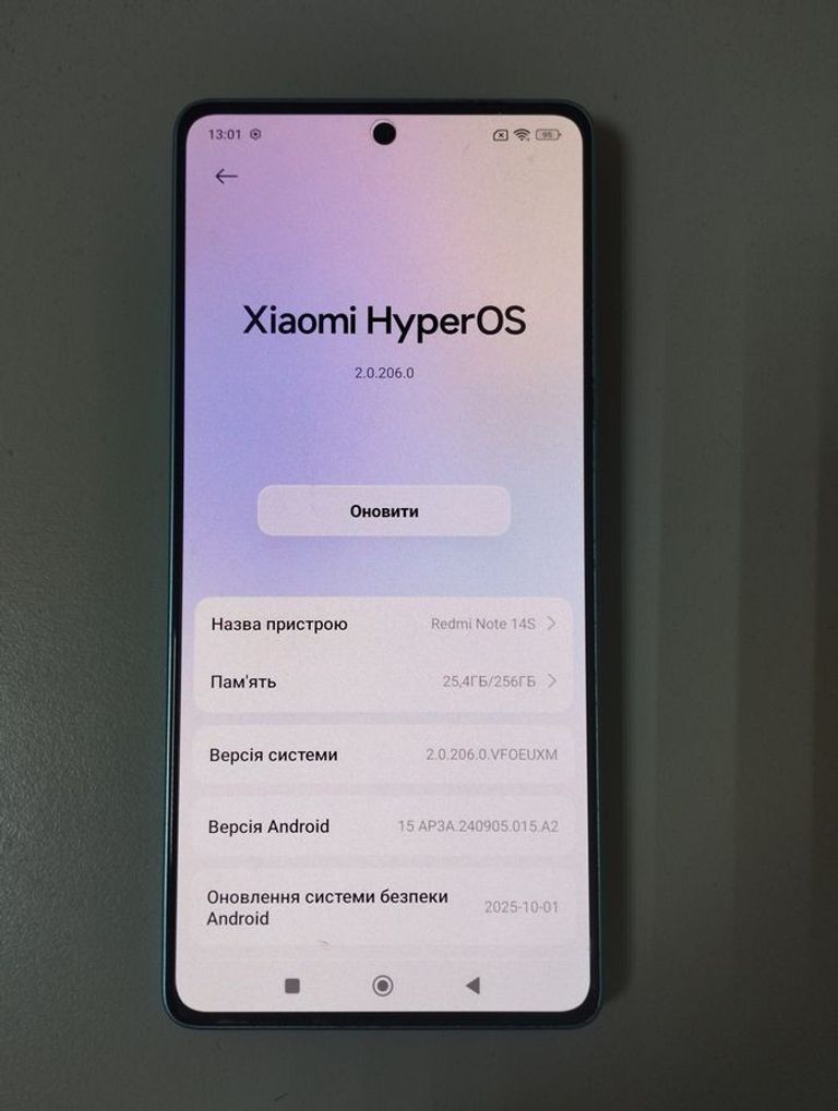 Распродажа Xiaomi redmi note 14s 8/256gb, продавец Техноскарб