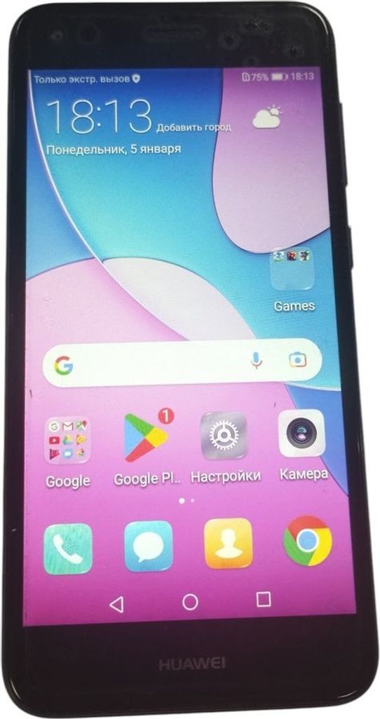 Объявление Huawei nova lite 2017 2/16gb Б/У